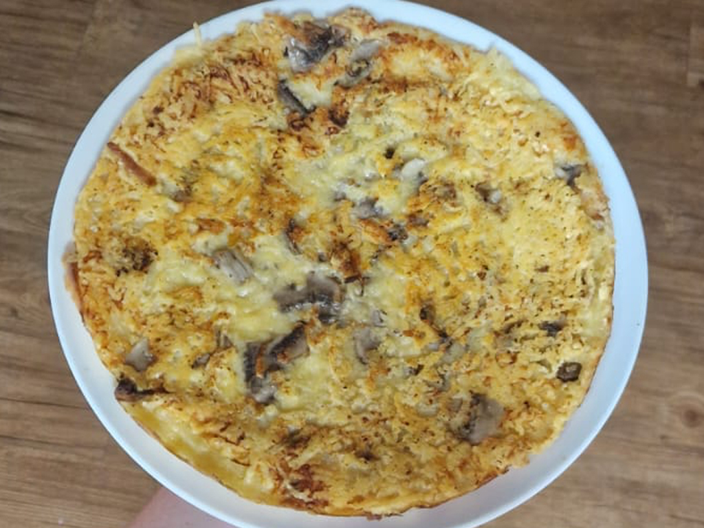 Pannenkoek Champignons en Kaas