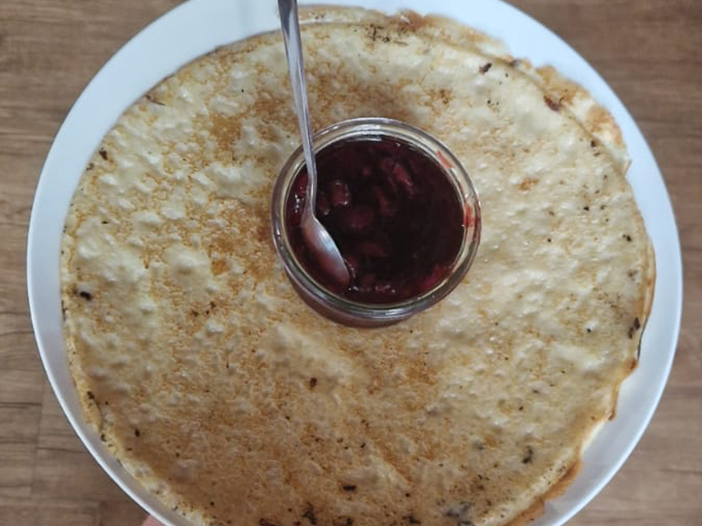 Pannenkoek Kersen